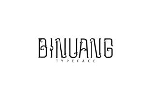 Binuang: A Decorative Font for Digital Design