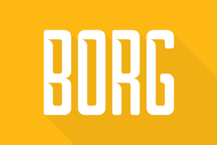 Borg: A Display Font for Editorial Elegance