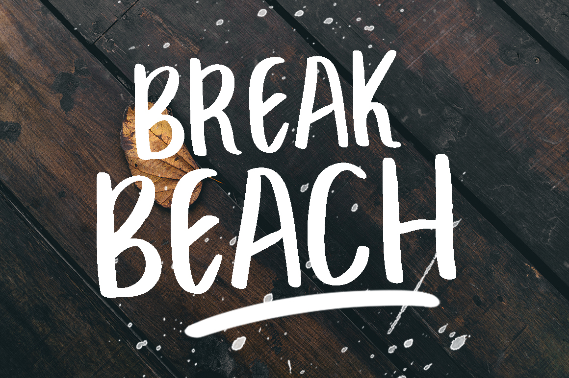 Break Beach: A Font That Elevates Your Brand