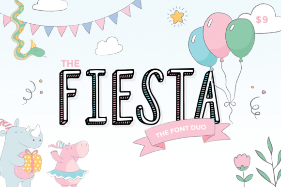 Fiesta Duo: A Font That Brings the Party to Your Craft