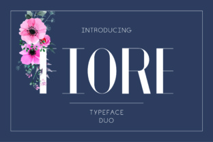 Fiore: A Font That Breathes Life into Every Craft Project