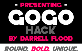 GoGo Hack: A Bold Font for Branding Projects