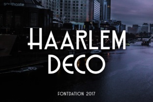 Haarlem Deco: A Font That Commands Attention