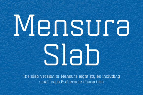 Mensura Slab Family: A Powerful Tool for Visual Storytelling