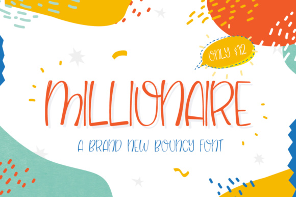 Millionaire Font: A Crafty Pick for Modern, Playful Design