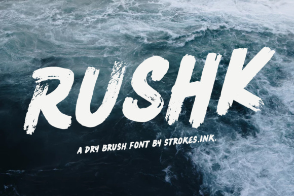 Rushk: A Font for Crafters Who Love Character