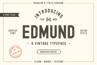 The Edmund Font: Elevate Your Brand with Vintage Style