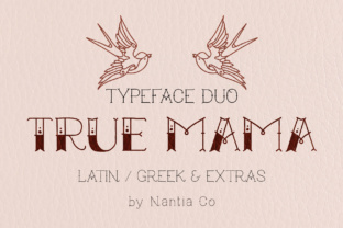 True Mama: A Versatile Display Font for Web Design
