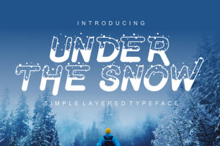 Under the Snow: A Font That Adds Winter Magic to Branding