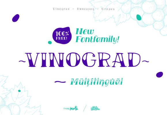 Vinograd: A Handwritten Font for Editorial Expression